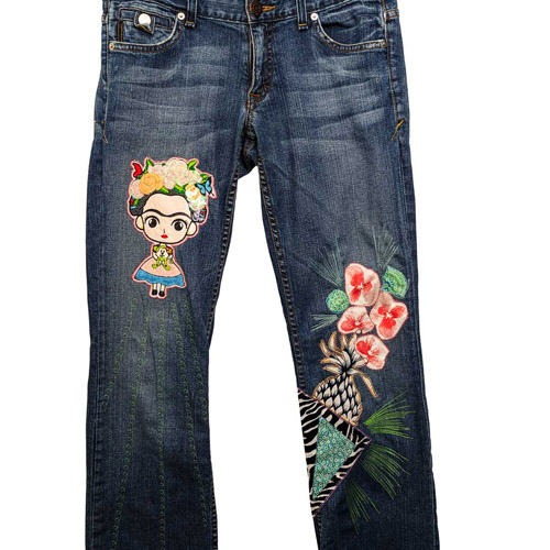 Vintage Denim & Wearable Art 6 Additional Images for Gallery