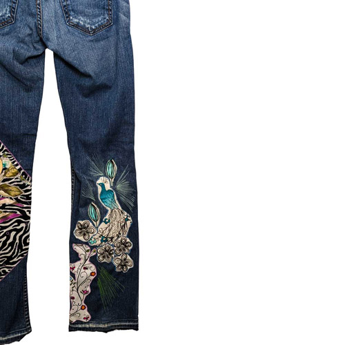 Vintage Denim & Wearable Art 3 Additional Images for Gallery
