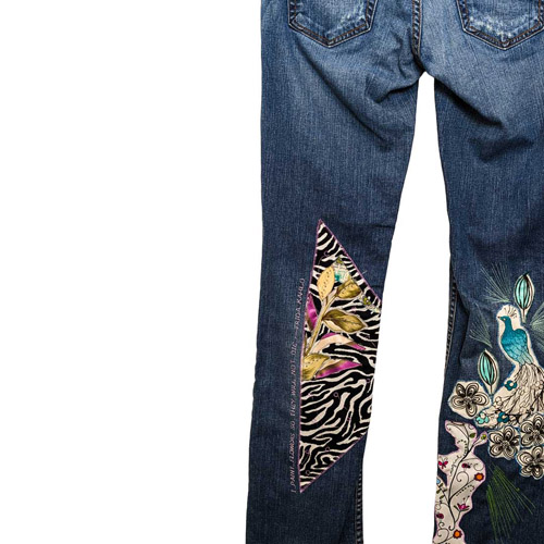 Vintage Denim & Wearable Art 2 Additional Images for Gallery