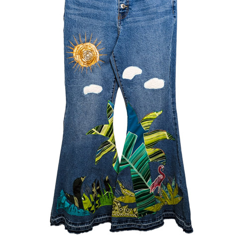 Vintage Denim & Wearable Art 5 Additional Images for Gallery