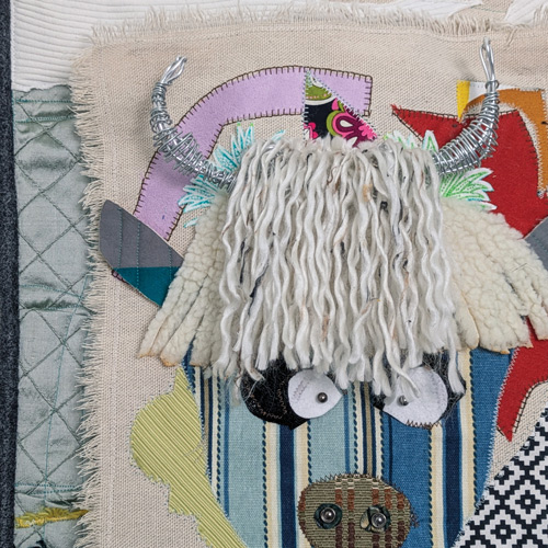 Fiber & Mixed Media Art 5 Additional Images for Gallery