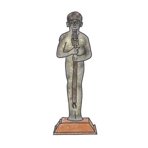 Statue of the God Ptah, Egyptian Art