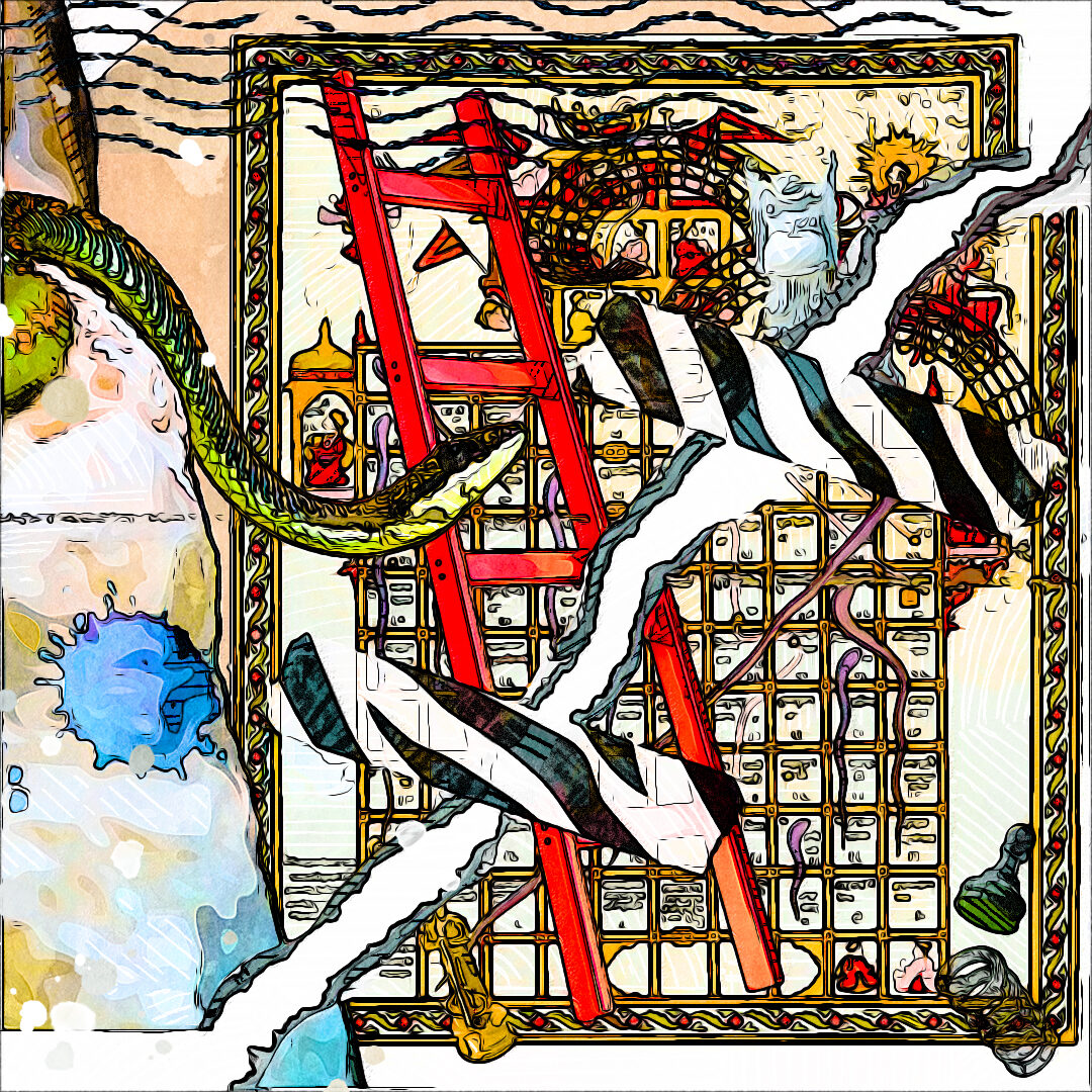 Snakes and Ladders Collage