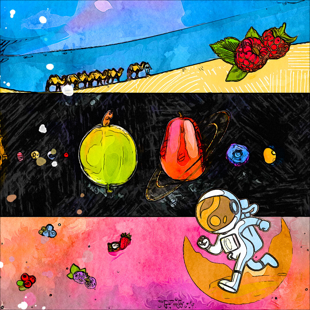 Space Race Collage