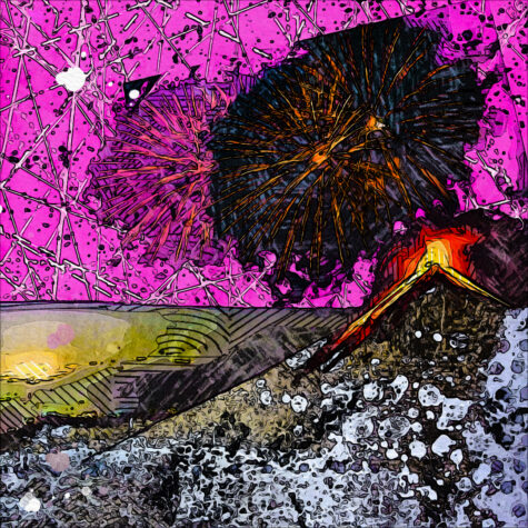 Volcano Two Collage