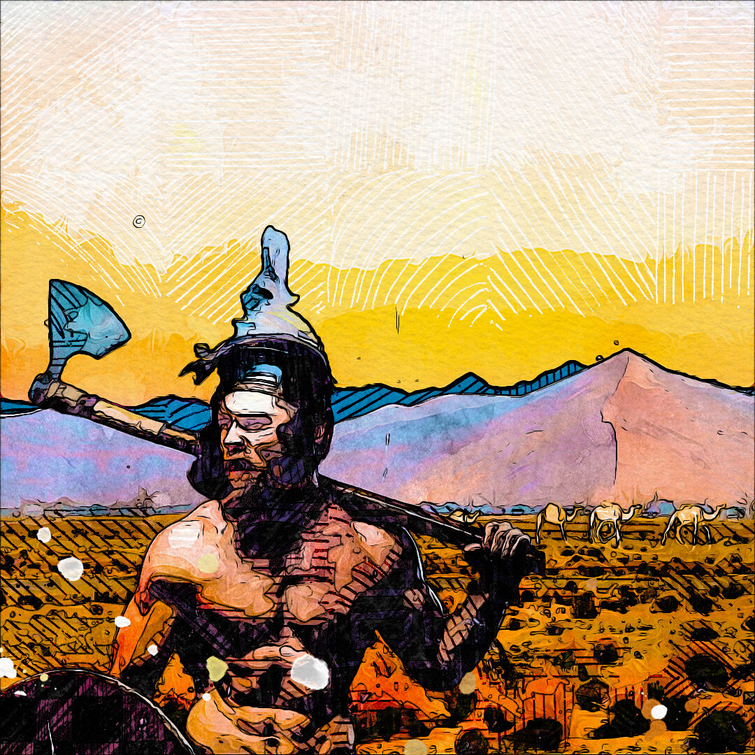 Warrior One Collage