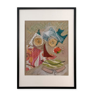 Mrs Picasso - Mixed Media Collage