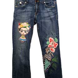 Frida in the Jungle Straight Legs