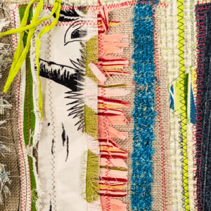 Strip Applique Detail, Hiding in Plain Sight