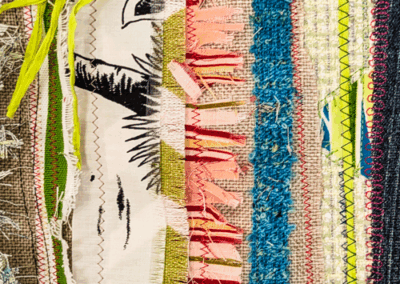 Strip Applique Detail, Hiding in Plain Sight